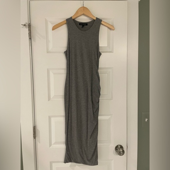 Banana Republic Bodycon Midi Sleeveless Dress, Crew Neck, Petite XS - Picture 1 of 5
